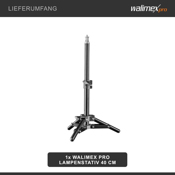 Image du produit Walimex Trépied de lampe 40cm (40 cm, 2.50 kg)