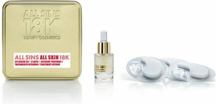 Image du produit All Sins18k All Sins 18k All Skin Eye Rescue 21 Days Intensive Treatment Set 2 Pièces (Set soin du visage)