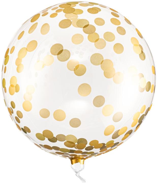 Image du produit Partydeco Ballon sphérique - Petit pois or 40cm