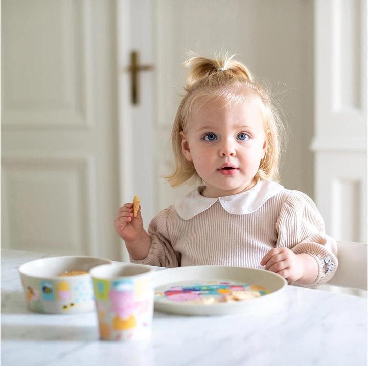 Produktbild Koziol Kindergeschirrset Connect Peppa Pig, 3-teilig, Beige