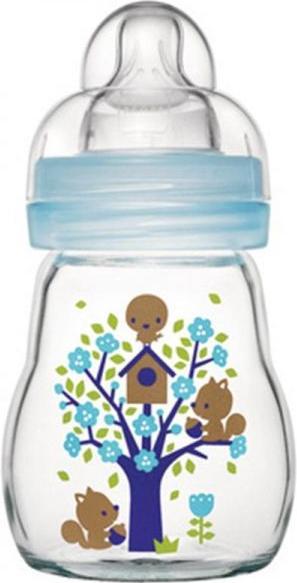 Image du produit MAM Bouteille de verre Feel Good assortie (170 ml)