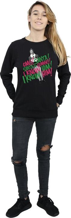 Produktbild Elf Santa's Coming Sweatshirt (S)