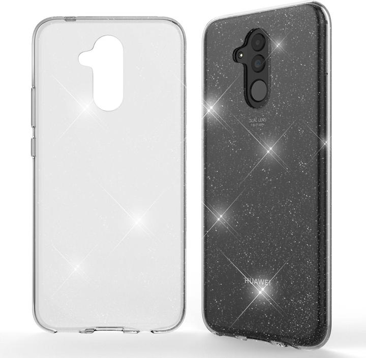 Produktbild Nalia Klare Glitzer Silikon Hülle (Huawei Mate 20 Lite)