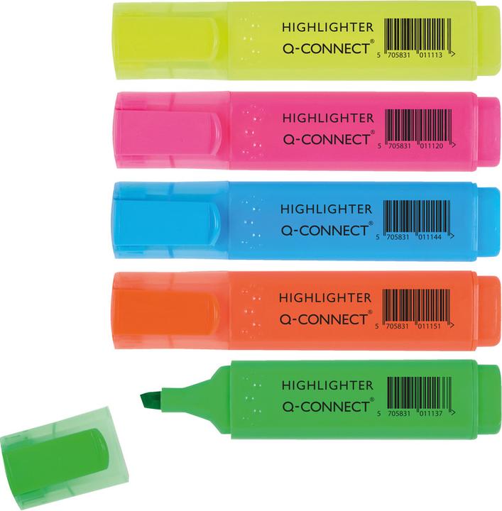 Immagine prodotto Q-Connect Evidenziatore Economia (Blu, 1 mm, 1 x)
