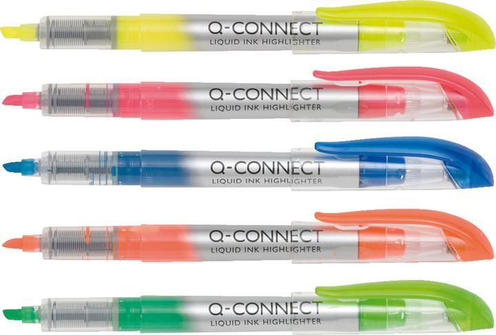 Actual product image Q-Connect Highlighter Slim (Orange, 1 mm, 1 x)