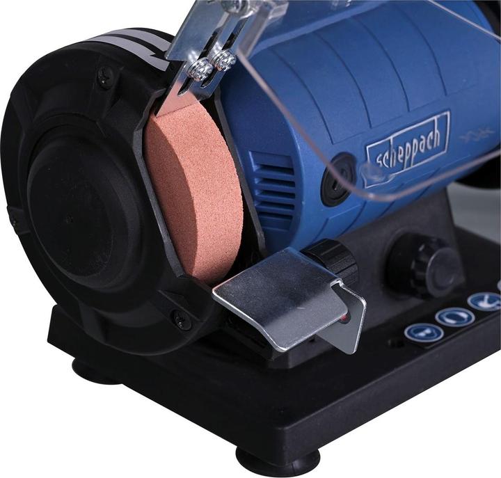 Image du produit Scheppach Ponceuse double avec arbre flexible HG35 (Meuleuse d'établi, 120 W)