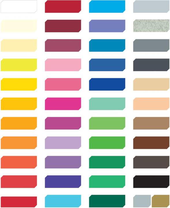 Produktbild Folia Zeichenpapier farbig Format A3 (130 g/m², 50 x)