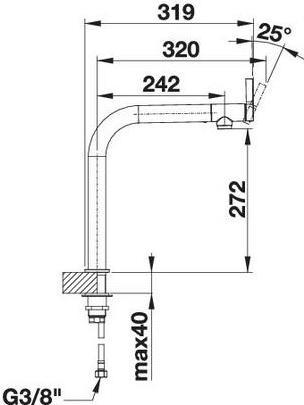 Actual product image Blanco Vonda
