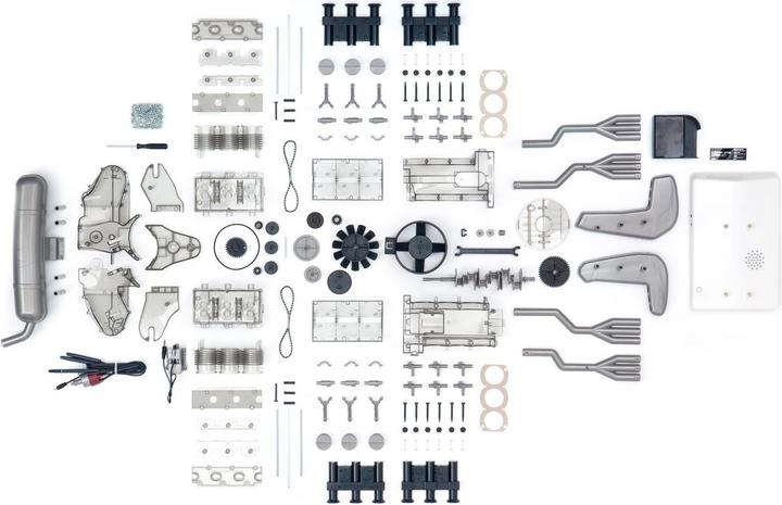 Image du produit Franzis Moteur boxer Porsche 6 cylindres