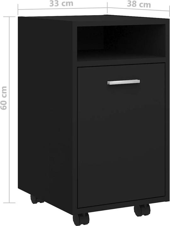 Image du produit VidaXL Beistellschrank (33 x 38 x 60 cm)