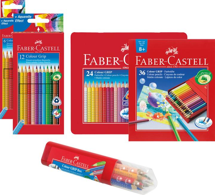 Actual product image Faber-Castell Colour pencils Colour Grip 2001 (Multicoloured, 48 x)