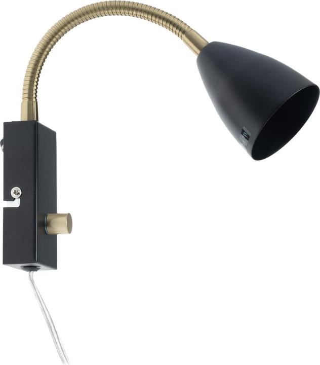 Actual product image Markslöjd MARKSLOJD Ciro 1L Wall Lamp Black (GU10)