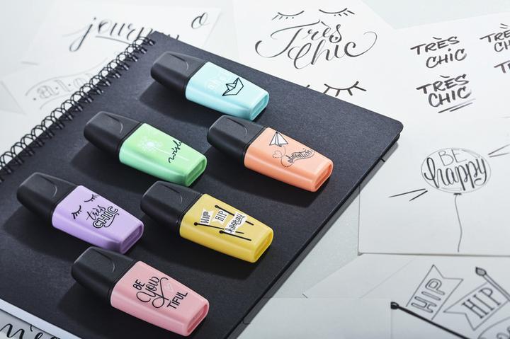 Produktbild STABILO BOSS MINI Pastellove Textmarker (Pastel, 5 mm, 3 x)