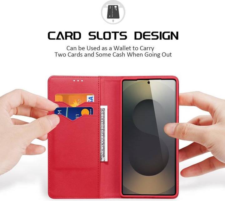 Image du produit Dux Ducis Hivo Series Leder Bookcover Hülle (Samsung Galaxy S25 Ultra)