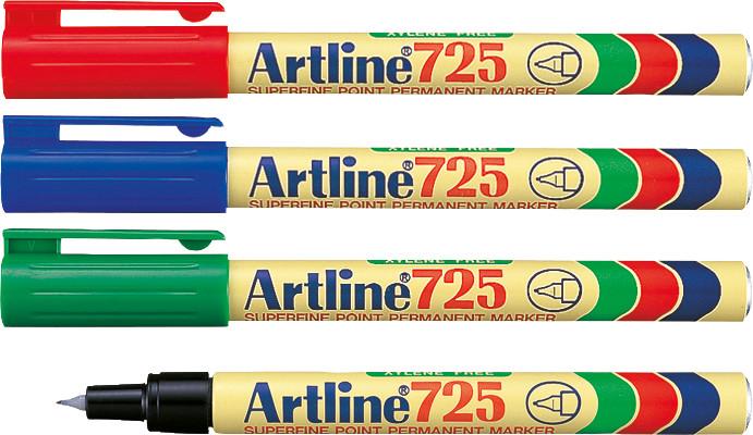 Produktbild Artline Permanent Marker 725 (Schwarz, 0.40 mm, 1 x)