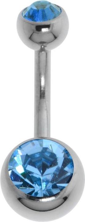 Bijouteria Bauchpiercing (Titan, Kristall)