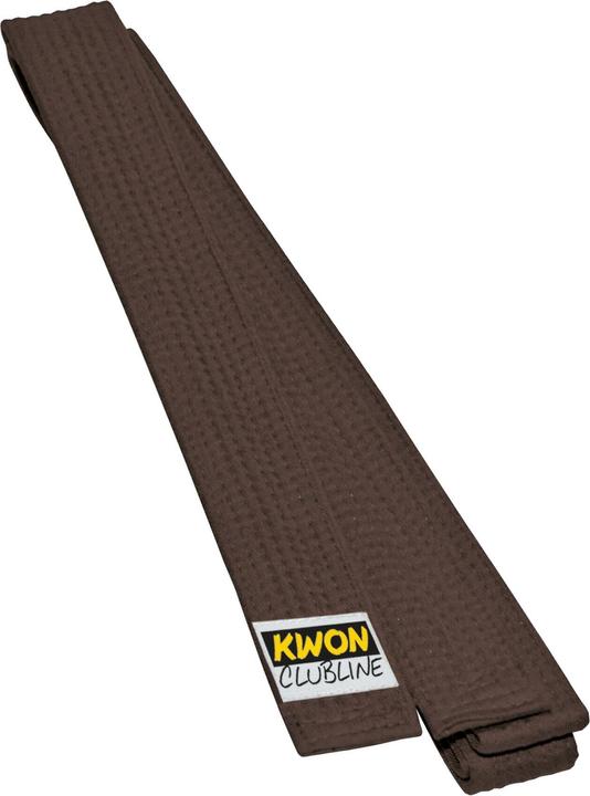 Kwon Weicher Gürtel braun budō (160)