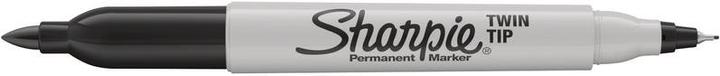 Produktbild Sharpie Twin Tip (Schwarz, 1 mm, 1 x)