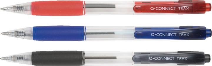 Actual product image Q-Connect Ballpoint pen Trax (Blue, 1 x)