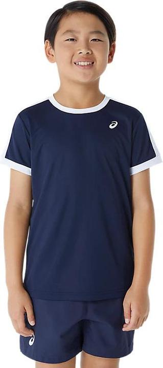 ASICS Performance Asics Tennis Ss Top Midnight Good/Brilliant White Boy
