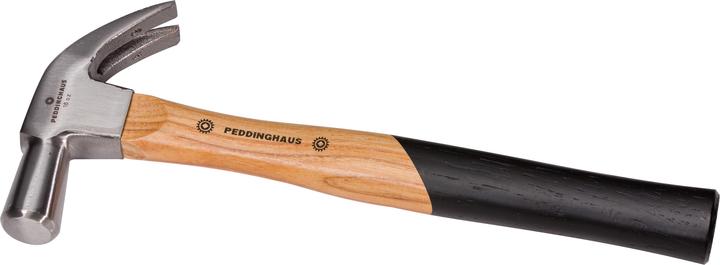 Actual product image Peddinghaus Claw hammer with hickory handle (450 g)