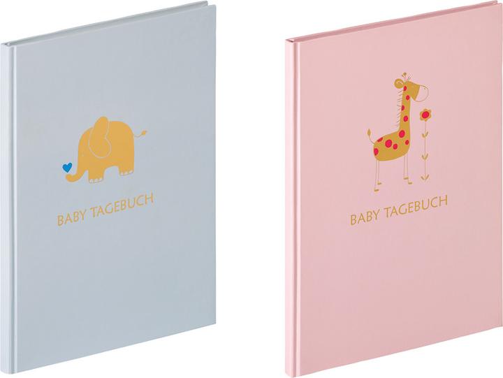 Produktbild Walther Design Babytagebuch Baby Animal (20 x 28 cm)