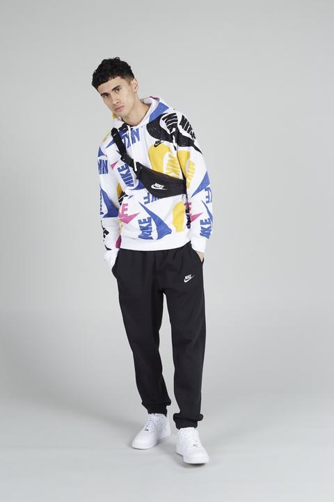 Immagine prodotto Nike Pantaloni da uomo Sportswear Club Fleece, nero/nero/bianco, XL (XL)