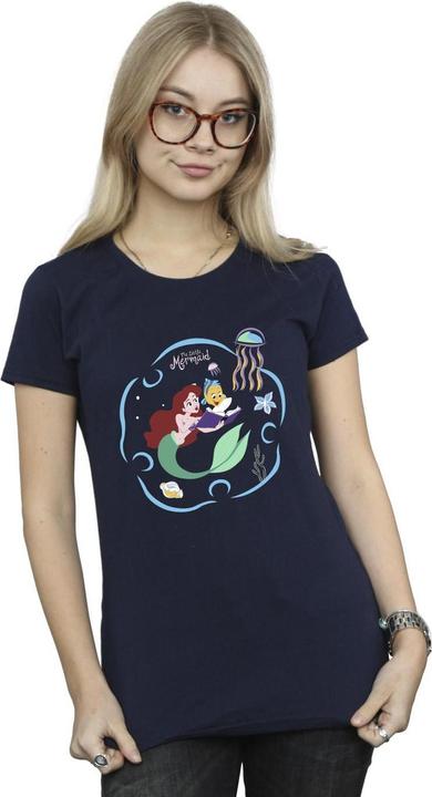 Produktbild Disney The Little Mermaid Reading A Book TShirt (L)