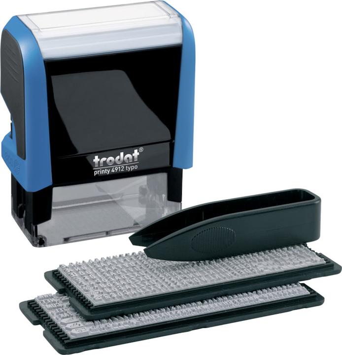 Produktbild Trodat TypomaticLine Printy 4.0, selbstfärbender Stempel zum Selbersetzen