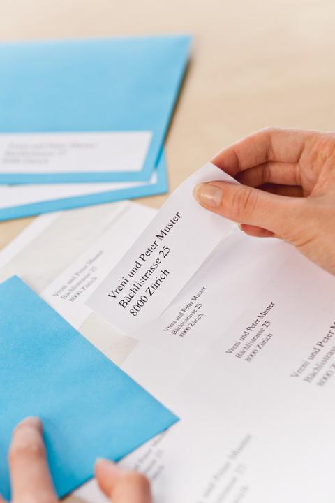 Actual product image Q-Connect Labels