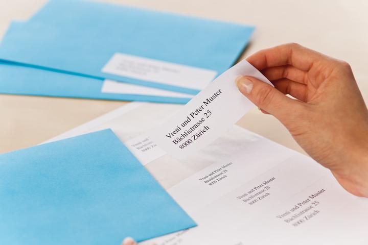 Actual product image Q-Connect Labels