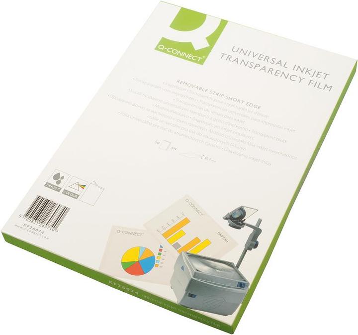 Q-Connect Transparentfolien (50 x)