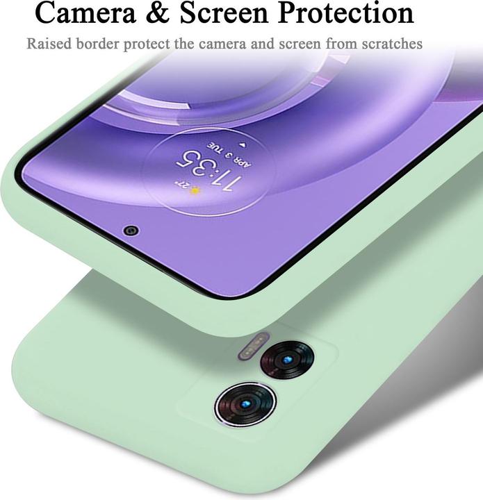 Immagine prodotto Cadorabo Custodia TPU Liquid Silicone Case (Motorola Edge 30 Neo)