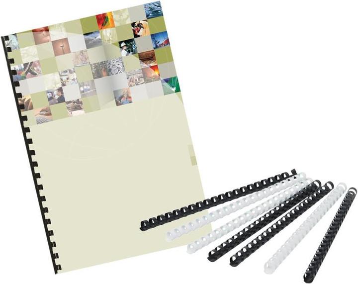Image du produit Q-Connect Dos de classeur en plastique rond (Reliure en plastique)