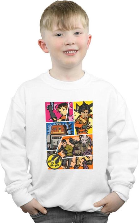 Image du produit Star Wars - Sweat REBELS COMIC STRIP - Garçon (152, 158)
