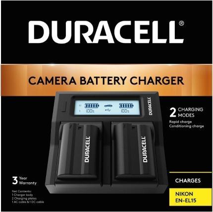 Immagine prodotto Duracell Caricatore doppio per DRNEL15/EN-EL15 (Caricatore)