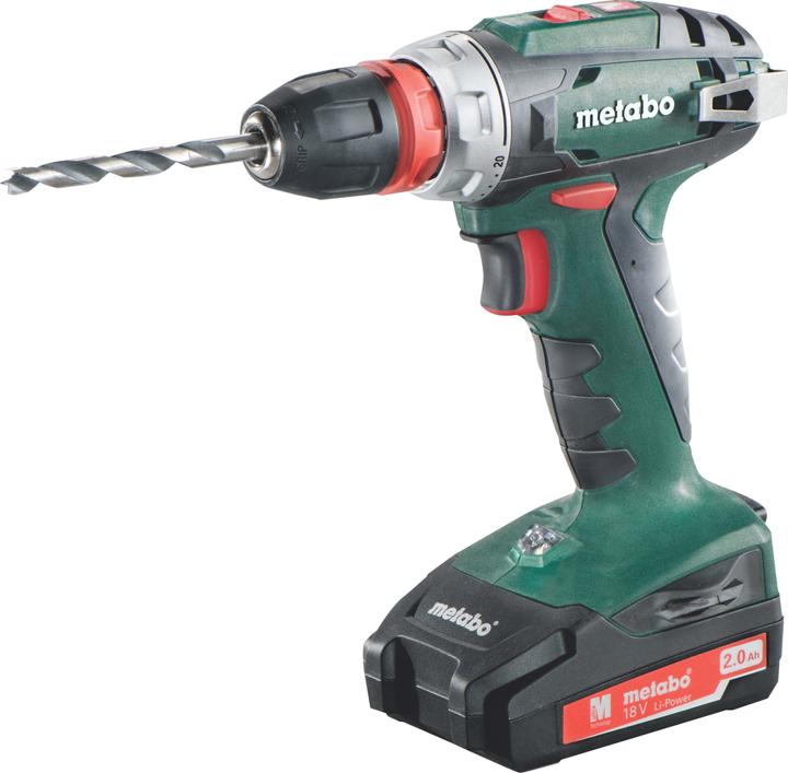 sc, Gürtelhaken, 2 Li-Ion Power Akku (18 V/2 Ah)