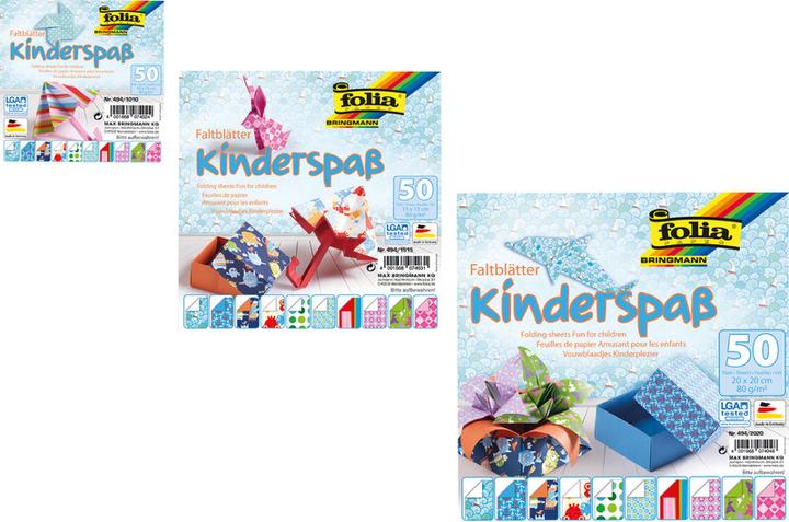 Actual product image Folia Leaflets children's fun (80 g/m², 50 x)