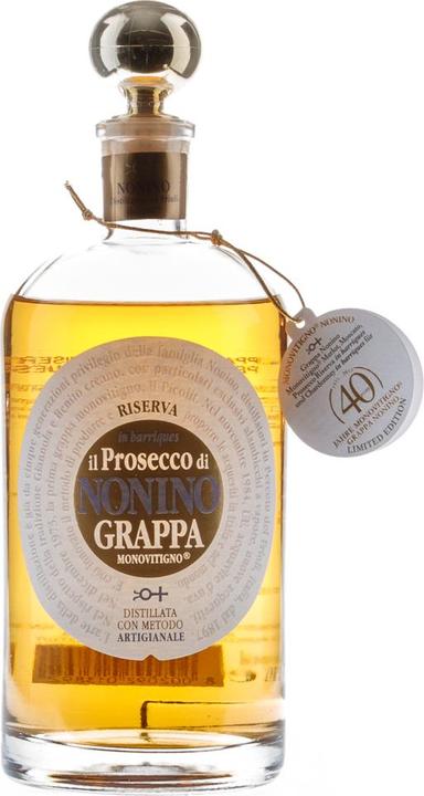 Immagine prodotto Nonino Grappa il Prosecco Barrique Monovitigno (1 x 70 cl)
