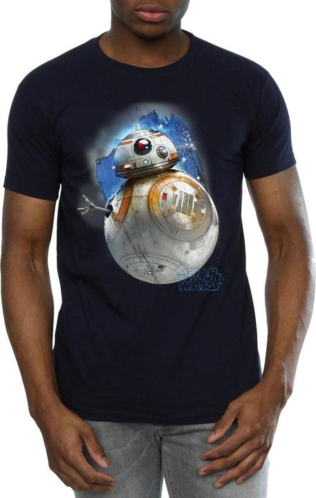 Actual product image Star Wars Mens BB-8 Brushed Cotton T-Shirt (L)