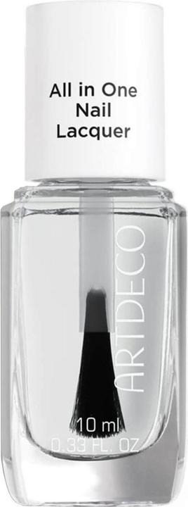 Artdeco Nagelpflege All In One Nail Lacquer 61744 (Transparent, Farblack)
