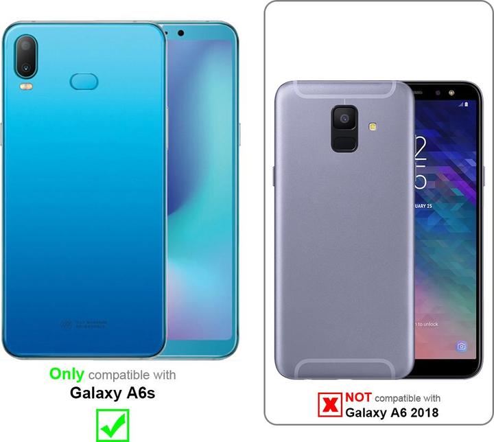 Image du produit Cadorabo Coque pour Samsung Galaxy A6s universel avec Clip (Samsung Galaxy A6s)
