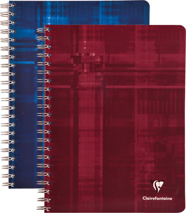 Immagine prodotto Clairefontaine Quaderno a spirale con indice (A4, Quadretti, Copertina rigida)