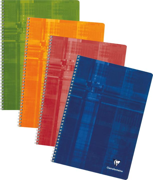 Immagine prodotto Clairefontaine Taccuino a spirale (A4, Rigatura speciale, Copertina rigida)