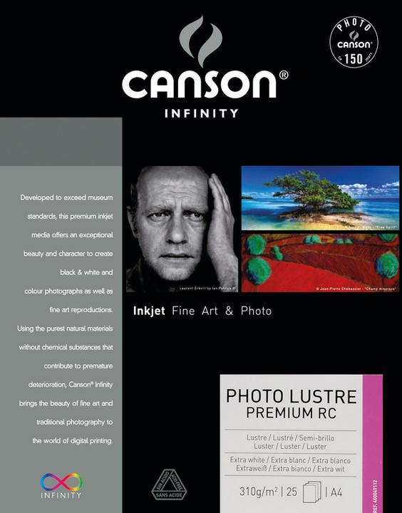 Image du produit Canson Papier photo Infinity Photo Lustre Premium RC (310 g/m², A3)