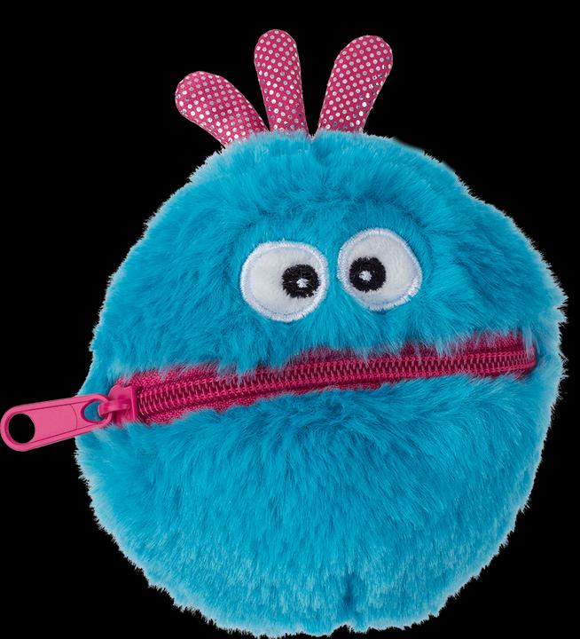 Actual product image Out of the blue Keyring Zippy Friends Worry Eater blue