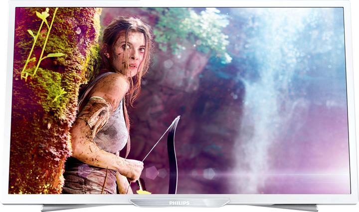 Philips 24PHK5619, 24 "LED, HD Ready, PixelPlusHD, 200Hz, WiFi, White (24", WXGA)
