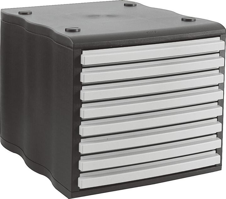 Actual product image Styro WAVE drawer unit (A4, C4)