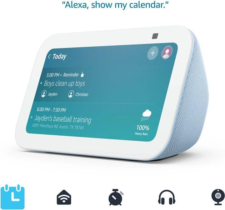 Productafbeelding Amazon Echo Show 5 (3e generatie) (Amazon Alexa)