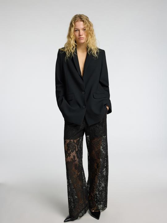 Produktbild Selected Femme Straight Fit Spitzen Hose (42)